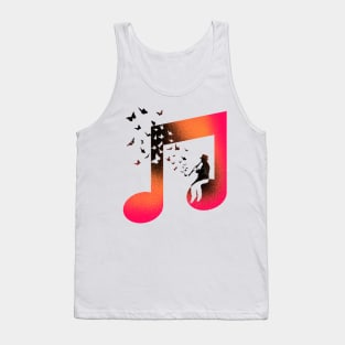 Music Clarinet Tank Top